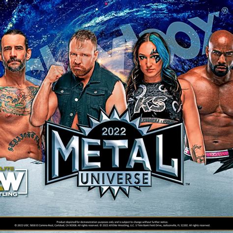 metal universe aew checklist 2022